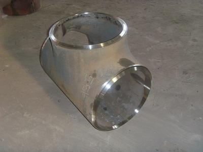 Seamless Stainless Steel Pipe Fittings Equal Tee