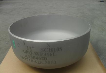 ASTM A403 WP316L Stainless Steel Cap