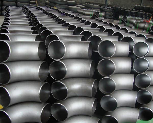 Long Seamless 90 Degree Pipe Fitting Stainless Steel Elbow