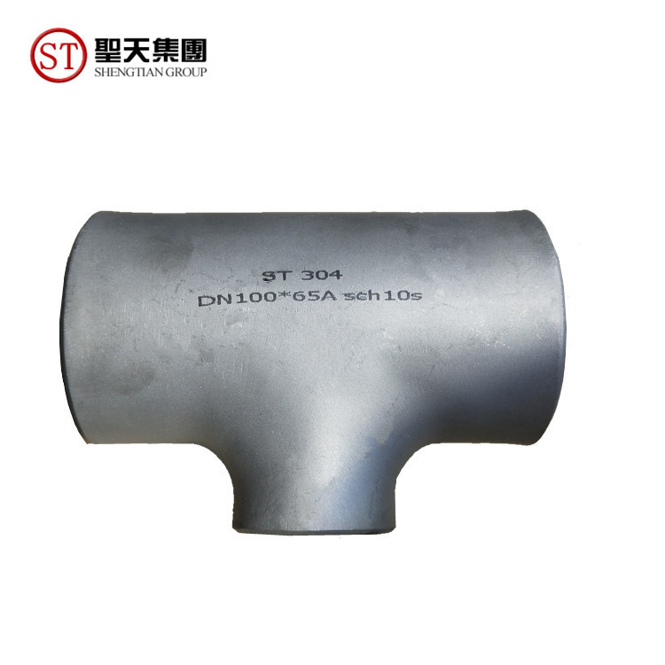 ANSI B16.9 A403 304L Straight Pipe Fitting Stainless Steel Tee