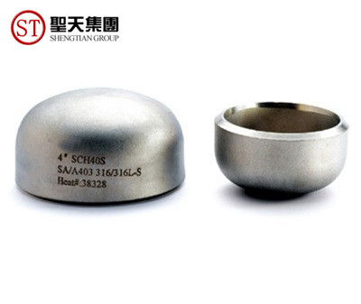 ANSI B16.9 316L Bw Seamless Stainless Steel Cap